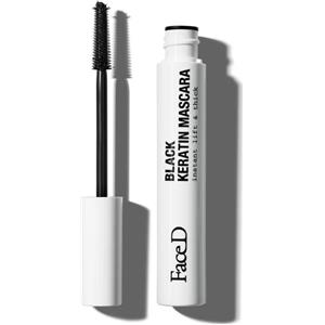 Face D Black Keratin Mascara Volumizzante e Liftante Waterproof con Cheratina Vegetale - 10ml