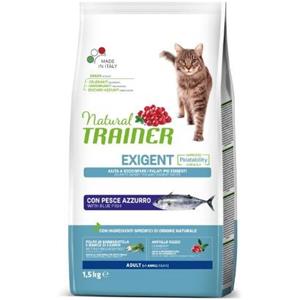 Trainer Natural Exigent Crocchette per Gatti Adulti con Pesce Azzurro - 1,5 kg