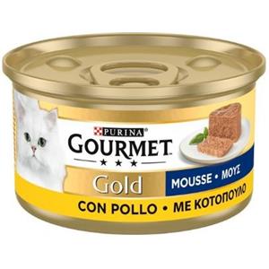 Gourmet Gold Mousse con Pollo 85gr