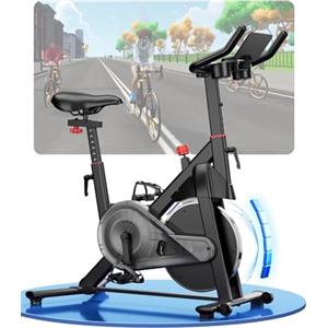 Copant Cyclette da Casa Professionale da Ciclismocon, Ciclette Resistenza Magnetica Regolabile, Bicicletta per Casa con Display Capacità di Peso 136 kg LCD e APP