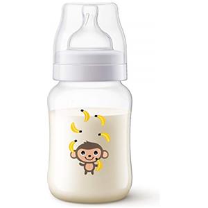 AVENT Philips SCF821/11 Avent Biberon Anti-Colic, 260 ml, Scimmietta