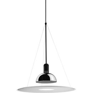 Flos Lampada a Sospensione Frisbi - Design di Achille Castiglioni, Luce Regolabile, Diffusore in PMMA, 105W