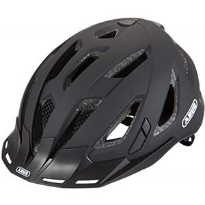 ABUS Urban-I 3.0 city helmet - casco da bici con luce posteriore, visiera e chiusura magnetica - per uomini e donne