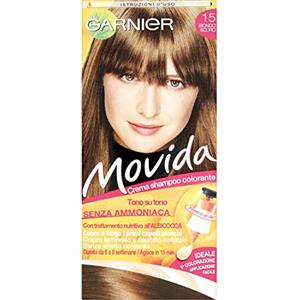 Garnier Movida Crema Shampoo Colorante, 15 Biondo Scuro