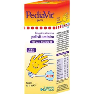 Pediatrica Pediavit Gocce 15 ml - Integratore Alimentare con Vitamine A, E, D e del Gruppo B