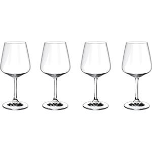 VILLEROY & BOCH Ovid Bicchiere Calice Bicchiere Vino Rosso Set 4 Pezzi 200ml Cristallo