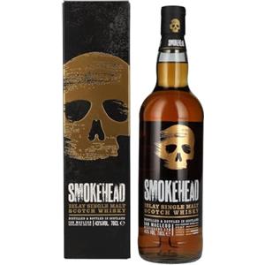 Smokehead Islay Single Malt Scotch Whisky, Whisky Scozzese, 70cl