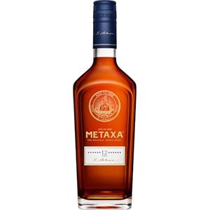 Metaxa 12 Stars 40% Vol. 0,7l in Giftbox with Socken