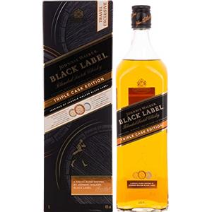 Johnnie Walker BLACK LABEL Blended Scotch Whisky TRIPLE CASK EDITION 40% Vol. 1l in Giftbox