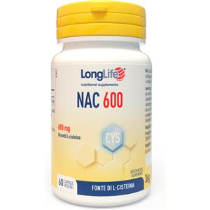 LONGLIFE Srl Longlife Nac 600 mg 60 capsule