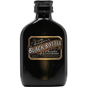 Hard To Find Whisky Blended Malt - Black Bottle Scotch Miniature - Whisky