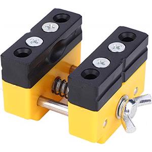 Jinyi Mini morsa da banco resistente, morsa da banco piccola, robusta e leggera per officina, piccole riparazioni in garage, lavori di hobby