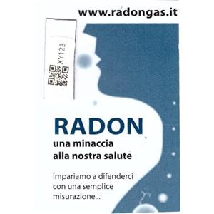 Radongas srl Dosimetro rilevatore Gas Radon per ambienti critici (umidità e polvere)