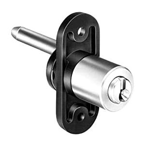 MERONI SERRATURE Serratura Meccanica a Fissaggio Verticale per Chiusura Multipla Frontale - Serratura di Sicurezza per Cassetti e Cassettiere, Serratura a Cilindro - Made in Italy (2134NE)