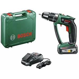 Bosch PSB 18 LI-2 Ergonomic Trapano Avvitatore-Battente con Batteria al Litio