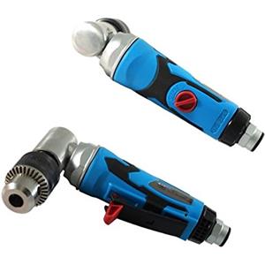 GrecoShop Miniutensile rotativo/Minitrapano/Trapano angolare ad aria compressa/pneumatico 3/8 (Cod.:3925)