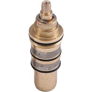 HEBEOT Kit Di Riparazione per Valvola Termostatica Sostituzione in Ottone per Controllo Della Temperatura Della Doccia per Doccia Cartuccia Termostatica Miscelatore per Doccia, In Ottone