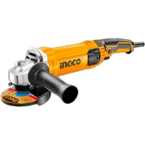 INGCO AG1100385 Flex Smerigliatrice Angolare 125mm 1100W Professionale con Regolazione Velocità 5000-12000 giri/min
