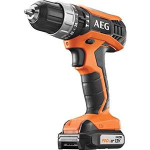 AEG BSB 12 G3 Li-202C Trapano a Percussione 12V con Impugnatura Ergonomica e Potente Motore da 1000 W