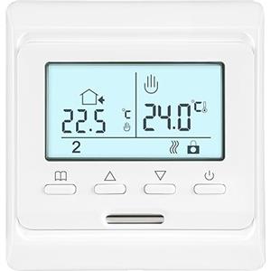 Mi-Heat E51 termostato digitale termostato caldaia ambiente termosifoni riscaldatore