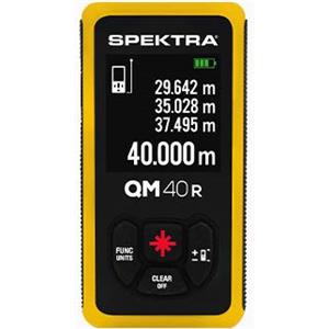 SPEKTRA Misuratore Distanziometro laser QM 40 R spektra 40 metri raggio rosso