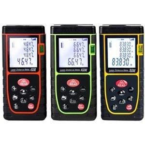 SLS SHOP Misuratore Distanza Professionale Metro Laser Portatile Fino a 40m