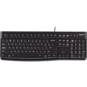 Logitech Tastiera Logitech K120 USB Layout US Nera (920-002479) - 920-002479