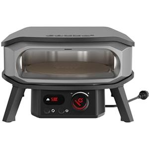 Cozze® ROTATE Pizza Oven Elettrica di Alta Qualità 13 con Pietra Rotante, Regolatore e Presa da 2 m, Perfetto per Pizze Croccanti