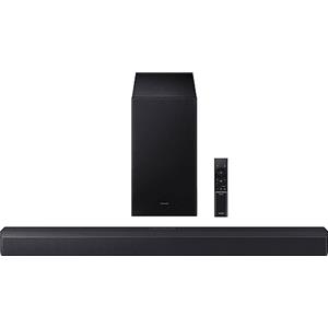 SAMSUNG SOUNDBAR + SUBWOOFER SAMSUNG HW-B450F/ZF 2.1 canali, Potenza Max 220 W, Cassa wireless, Black