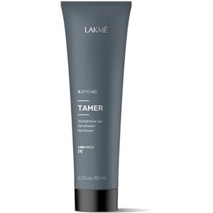 LAKMÉ Lakme TAMER Gel lisciante per acconciatura fissante per capelli crespi, protezione termica e lucentezza naturale