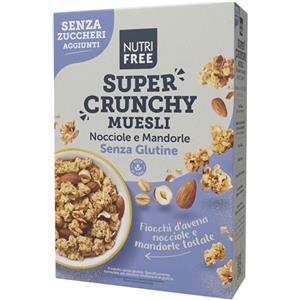 NT FOOD Srl Nutrifree super crunchy muesli nocciole e mandorle senza zuccheri aggiunti 300 g