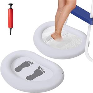 GIONAR 2 piscine gonfiabili, 87 x 65 cm, per piscina, vasca idromassaggio o piscina