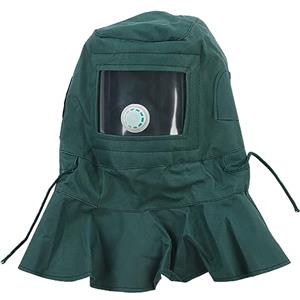 ANGGREK Cappucci per Sabbiatura Casco per Sabbiatura, Cappuccio per Sabbiatura Industria Copri Cappuccio per Sabbiatrice Abrasiva Coprispalle Coprisabbiatore Coprispalle Maschera per