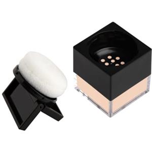 Huda Beauty MINI Easy Bake - Cipria sfusa per cottura e fissazione, color pesca (formato mini 6 g)