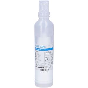 FARMAC-ZABBAN SpA Soluzione Fisiologica 250ml - Sodio Cloruro 0,9% per Lavaggi Nasali