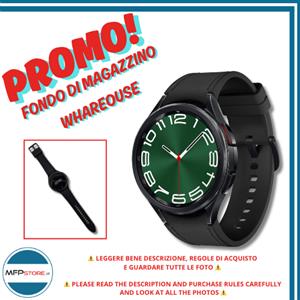Samsung Galaxy Watch 6 Classic 47mm Nero Bluetooth - SOLO OROLOGIO