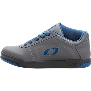O'NEAL | Scarpe Mountain Bike | MTB | Vegan | Equilibrio tra Grip e riposizionamento del Piede, Protezione Interna delle articolazioni | Scarpa Pinned PRO Flat Pedal V.22 | Adulto | Grigio Blu | 46