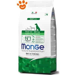 Monge Dog Natural Superpremium Maxi Puppy e Junior Pollo - Sacco Da 800 Gr