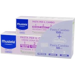 Mustela Pasta Cambio 150 ml 50 ml - Previene, Lenisce e Ripara la Pelle del Bambino