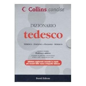 COLLINS CONCISE Dizionario tedesco. Tedesco-italiano, italiano-tedesco. Ediz. bilingue