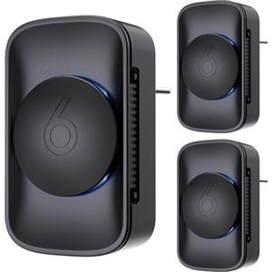 iDiskk Purificatore d'aria portatile Hauss, confezione da 3 pezzi, adatto per camera da letto, camera degli animali, bagno e armadi