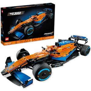 LEGO Technic Monoposto McLaren Formula 1, Replica dell'Auto Supercar per Adulti da 1.434 Pezzi, Idea Regalo per Lui, Lei, Uomo e Donna, Modellino da Costruire di Macchina da Corsa da Collezione 42141