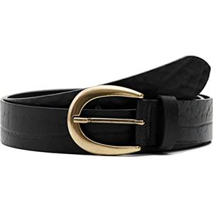 Desigual Women's Scarf_YELLY 2051 Blue Moon - Set di accessori invernali, colore: Nero