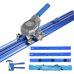 Meizuishi Tagliapiastrelle Manuale 3.0m per Ceramiche Grandi | Strumento ad Una Mano con Kit Completo | Per Cantieri/DIY/Ristrutturazioni