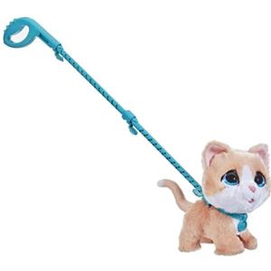 FurReal Hasbro Walkalots - Gattino Peluche interattivo, Divertenti Suoni e andatura saltellante, Bambini dai 4 Anni in su