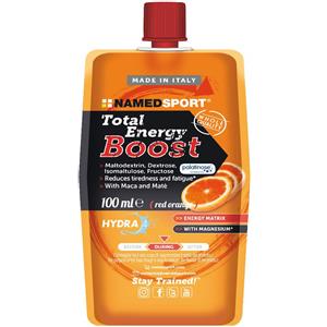 Named Sport Total Energy Boost Red Orange 100ml - Integratore Energetico Liquido con Maltodestrine e Fruttosio
