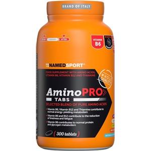 NAMED SPORT AminoPRO - Integratore di Aminoacidi e Vitamine del Gruppo B, 300 Compresse per Sportivi