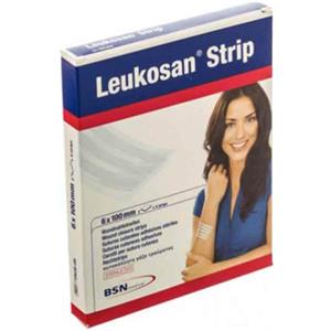 ESSITY ITALY SPA Cerotto Leukosan Strip 6x100 mm - 10 Cerotti Adesivi per Sutura Atraumatica