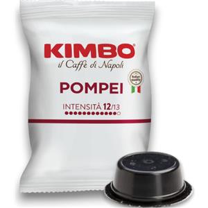 Kimbo Caffè Pompei - Capsule Compatibili Lavazza a Modo Mio, 50 Capsule, Gusto Forte e Deciso
