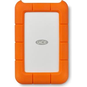LaCie Rugged USB-C 5TB, Hard disk esterno portatile, Resistente a Cadute, PC Mac iPad & iPhone, Data Rescue Service (STFR5000800)